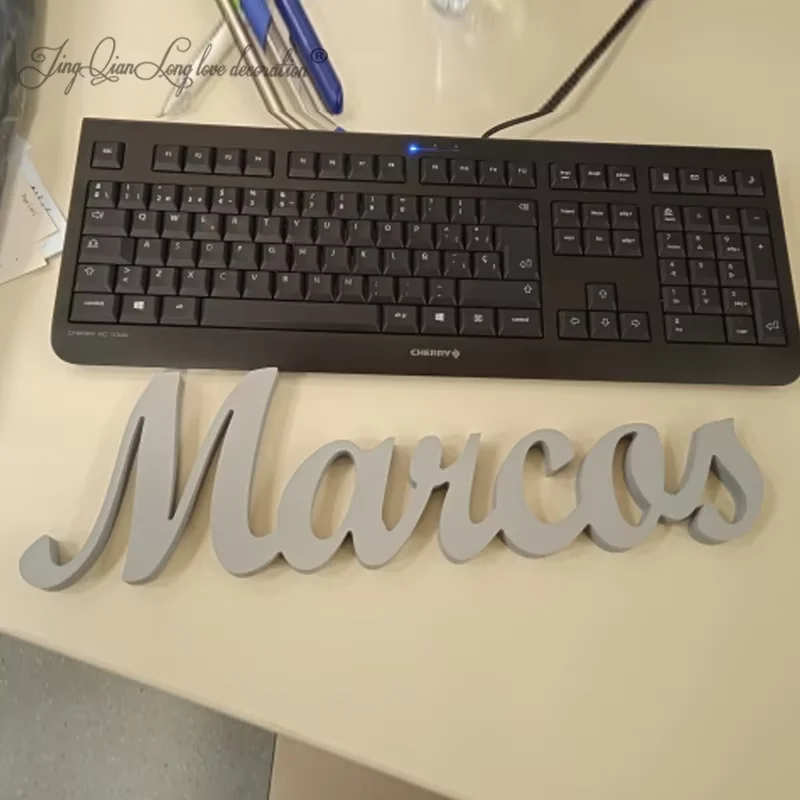 Custom Personalized Wooden Name Sign Baby's Name Sign Nursery Wall Decor