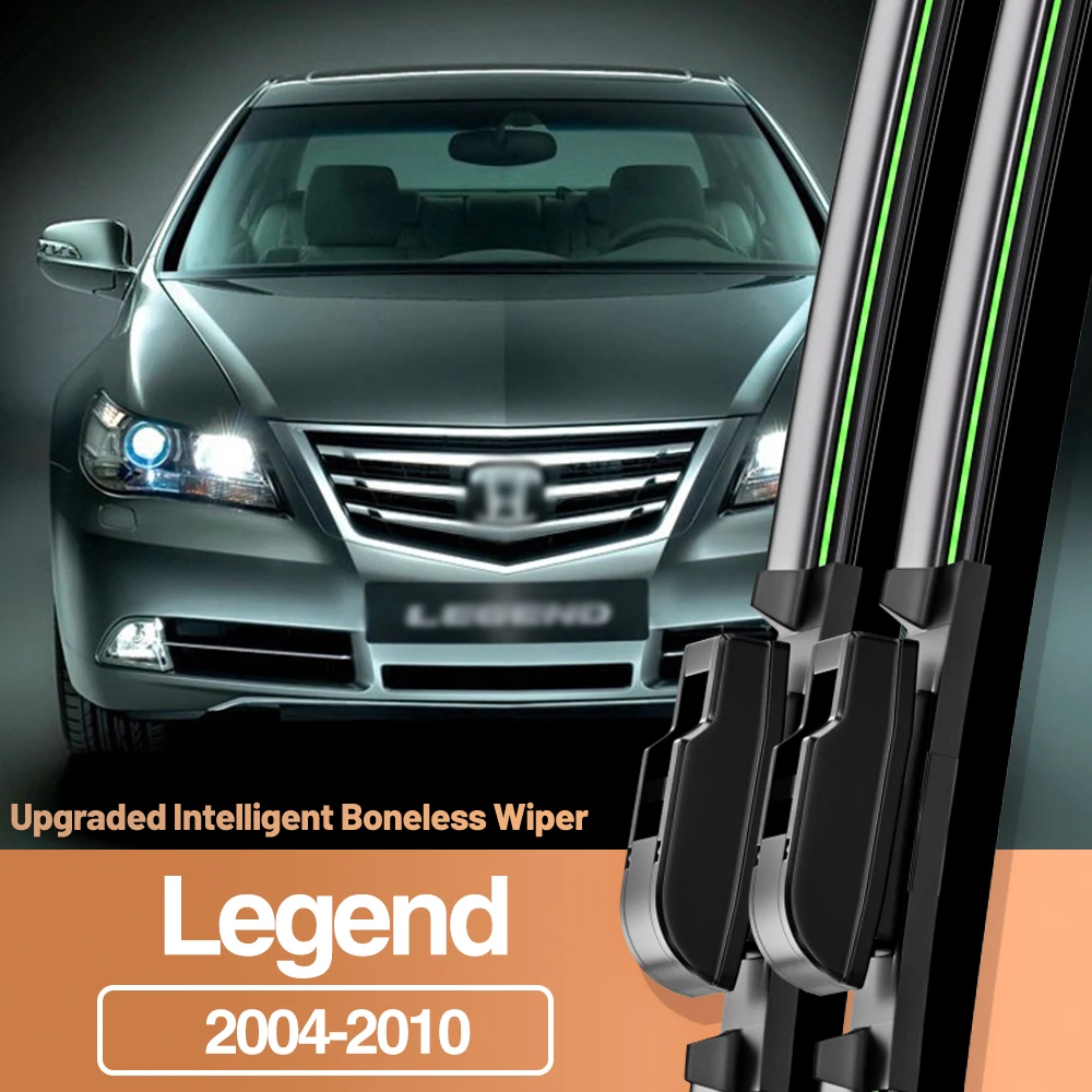 

2pcs For Honda Legend 2004-2010 Front Windshield Wiper Blades Windscreen Window Accessories 2005 2006 2007 2008 2009