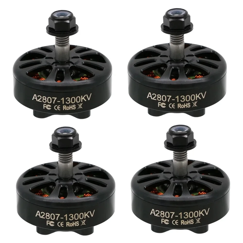 4PCS Uangel A2807 1300KV Brushless Motor for FPV Freestyle 6inch 7inch Long Range LR7 Drones DIY Parts Multicopter Spare Part