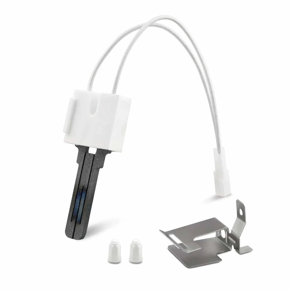 Gas Dryer Igniter And Bracket Kit 115V Silicon Carbide Heating-Element With Mounting Assembly For Queen D510184P Replace Part