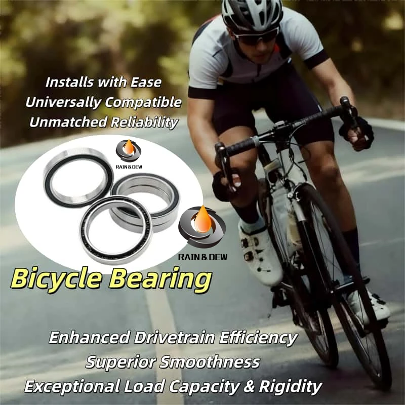 2/4/6 pcs 606RS CB Bicycle Ceramic BearingABEC-7 Mountain Bike Bearings