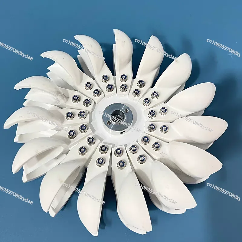 

DIY Power Generation with Circular impeller and Power, Water Turbine, Power Generation