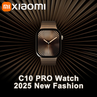 Xiaomi C10 Pro Fashion Smart Watch NFC waterproof Men Women GPS Track Bluetooth Call BT Music Games Wireless Charging Smartwatch