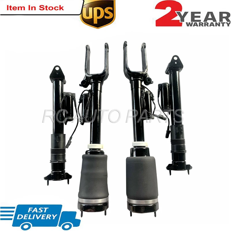 

4PCS Front and Rear Air Suspension Shock Absorber W/ADS For Mercedes W164 X164 ML GL 1643206013 1643202031