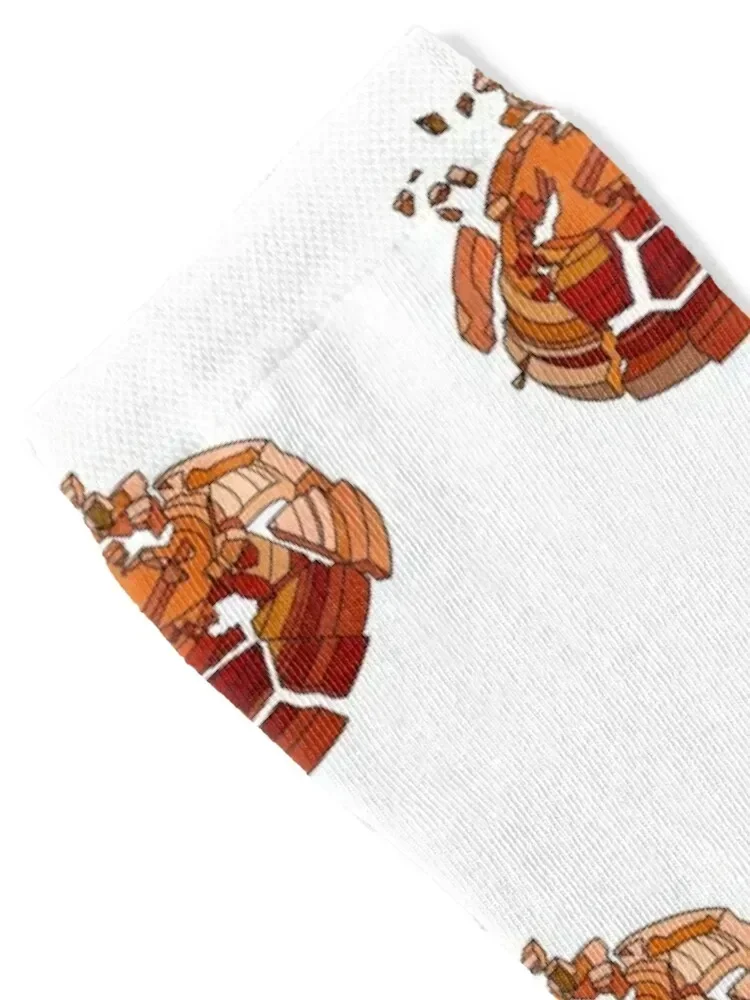 Broken Clay Pigeon Socks Toe sports custom sports funny gifts Sports Men's Socks Women's