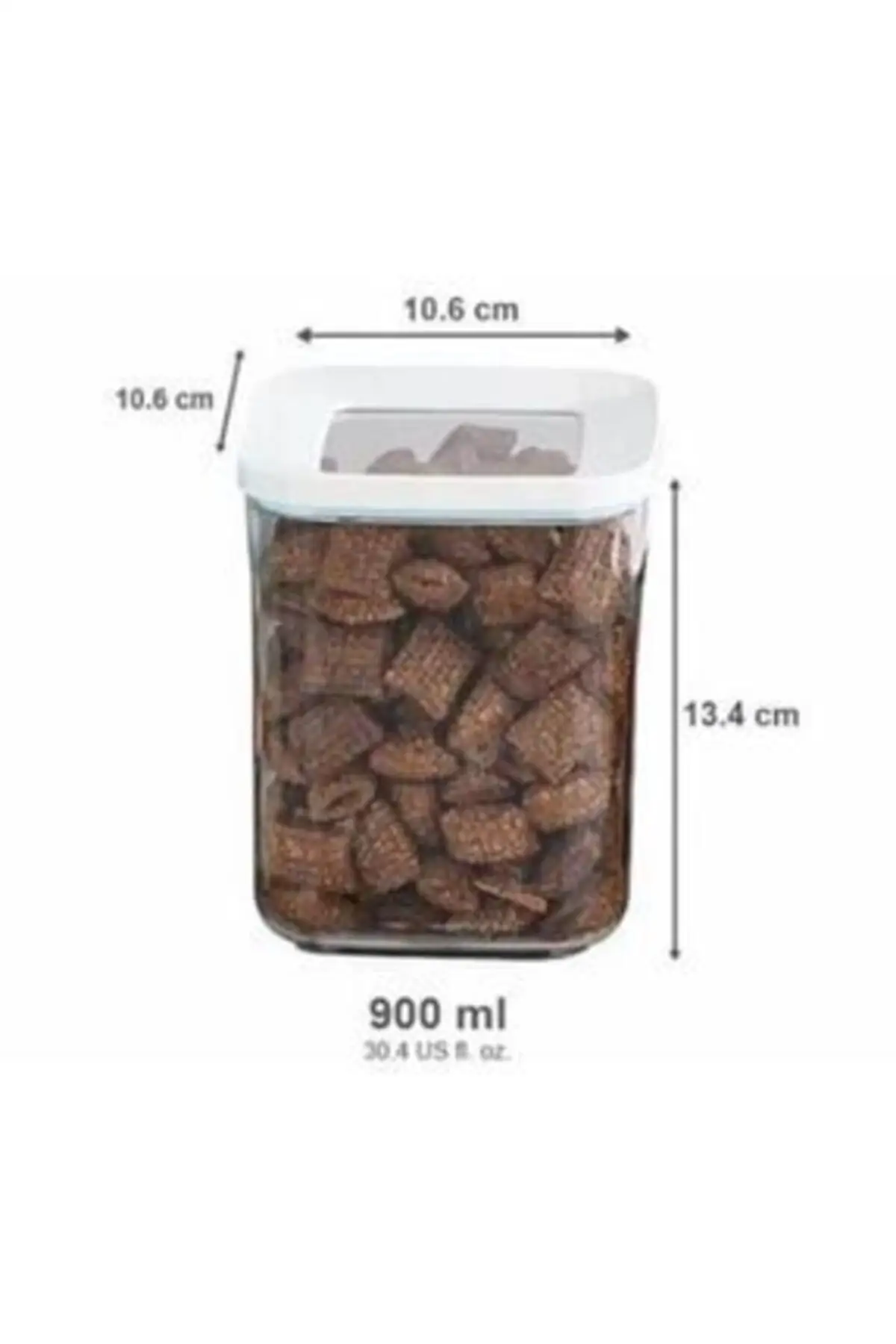 

DOLBOVI Vıp Ahmet square storage container 3x900 Ml