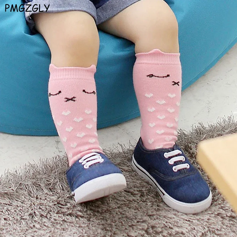Knee High Socks For Kids Christmas gift Newborns Baby Girls leg warmer Girl infant children Long Socks Cartoon boy infant Sock