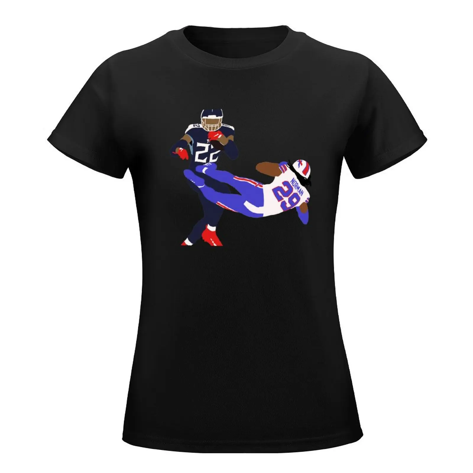 Henry Stiff Arm T-Shirt graphics Short sleeve tee female anime clothes t-shirts for Women cotton