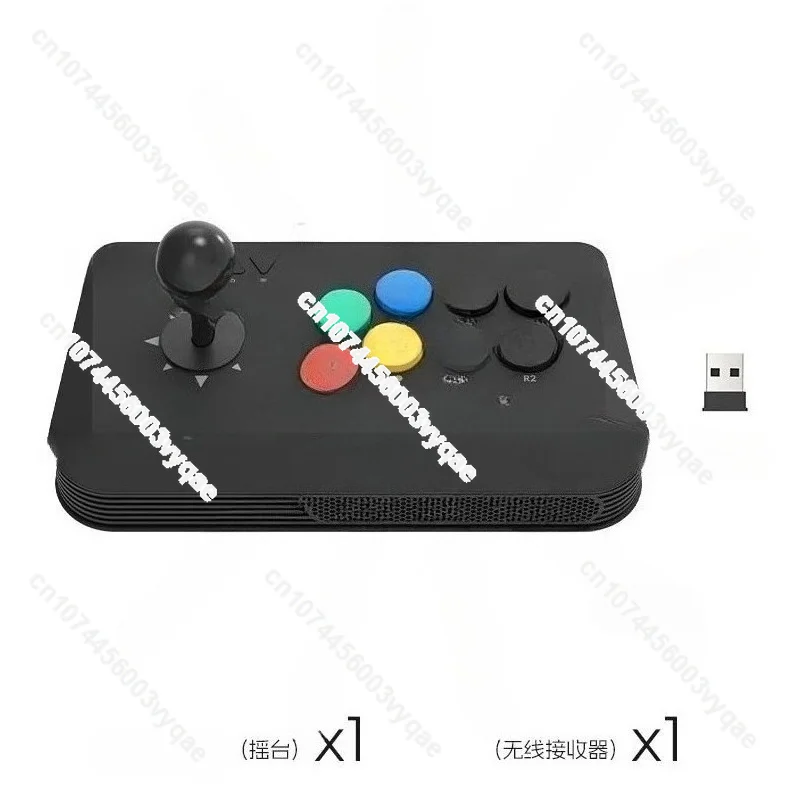 Wireless Arcade Game Console with TV Double round Gear Joystick King of Fighters Street Fighting Joystick
