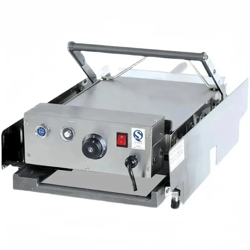 Tostadora eléctrica de doble capa para hamburguesas y bollos, horno para parrilla de pan en nueva condición con fácil operación, máquina para hornear hamburguesas de 220v, 2000W