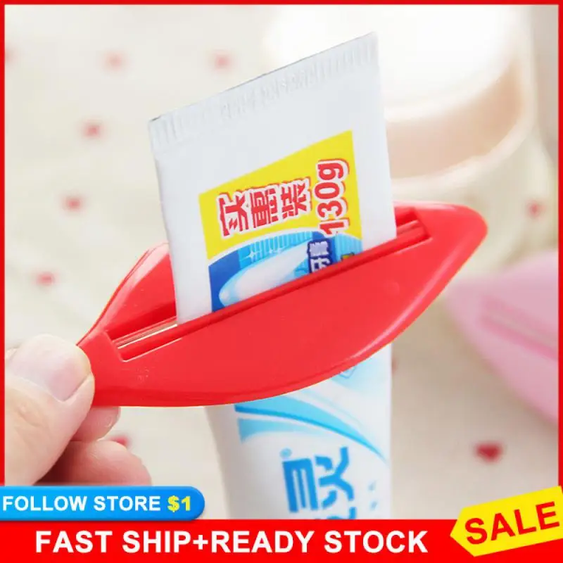 10-1PCS Roll Squeeze Dispenser Novel Shape Toothpaste Squeezer Bathroom Facilities Presser Multipurpose Extruder Simple To Use