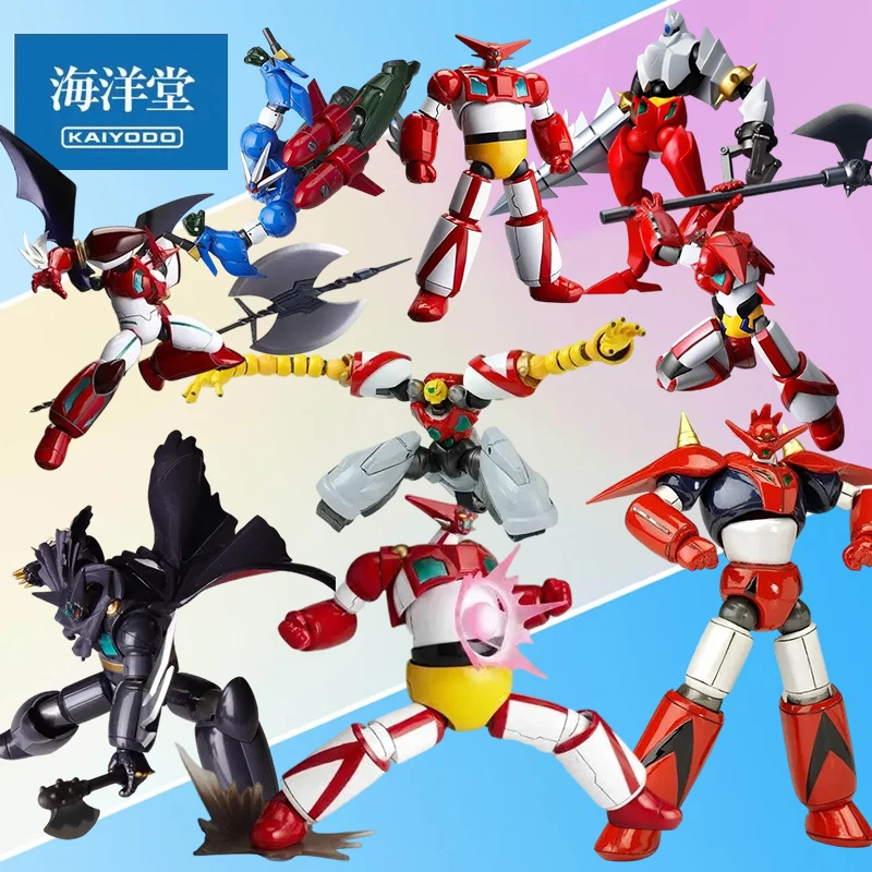 

KAIYODO Original Revoltech Getter Robot a Tower Series Getter 1 Renewal Ver Anime Action Figure Model Toy Gift for Boys