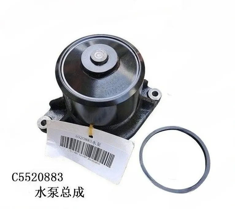 

5520883 Original Cum mins ISDE ISBE engine water pump Don gfeng Tianlong Tianjin construction machinery water pump