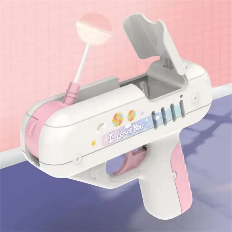 Candy Gun Moe Fun Voice Environmental Protection Material Color Box Packaging Suitable For Teenagers Sound Toys Toy Gun