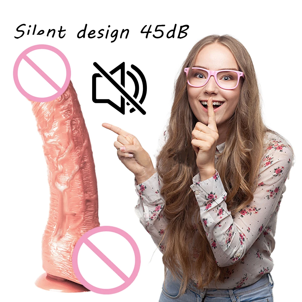 Suction Cup Dildo For Women Wireless Full Size Realistic Rubber Penis Toys For Women Gay Lesbian Sexual Couples Toys For Adults