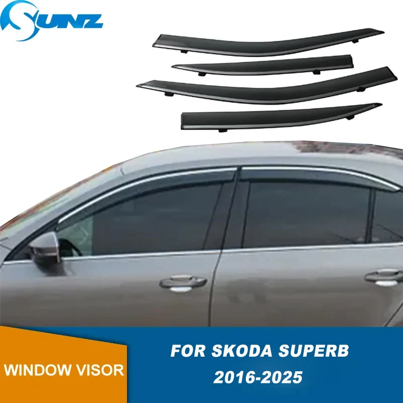 

Side Window Deflector For Skoda Superb 2016 2017 2018 2019 2020 2021 2022 2023 2024 2025 Window Visor Sun Rain Guards