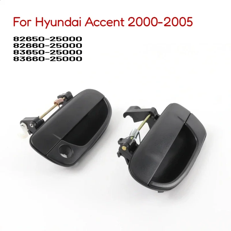 Outside Exterior Door Handles For Hyundai Accent 2000-2005 Front Rear Left Right 82650-25000 82660-25000 83650-25000 83660-25000
