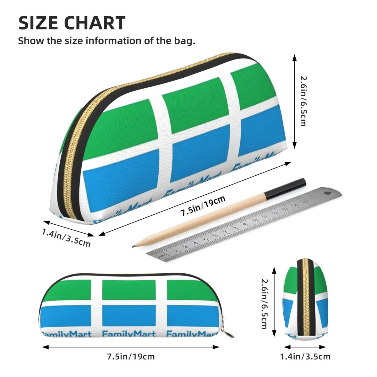 ファミリーマート鉛筆ケースペンホルダー収納文具用品大容量ペンボックス鉛筆バッグ学生ギフト用