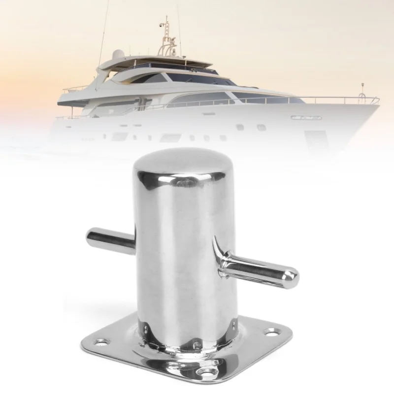316-stainless-steel-single-mooring-bitt-heavy-duty-cross-bollard-cleat-marine-hardware-accessories
