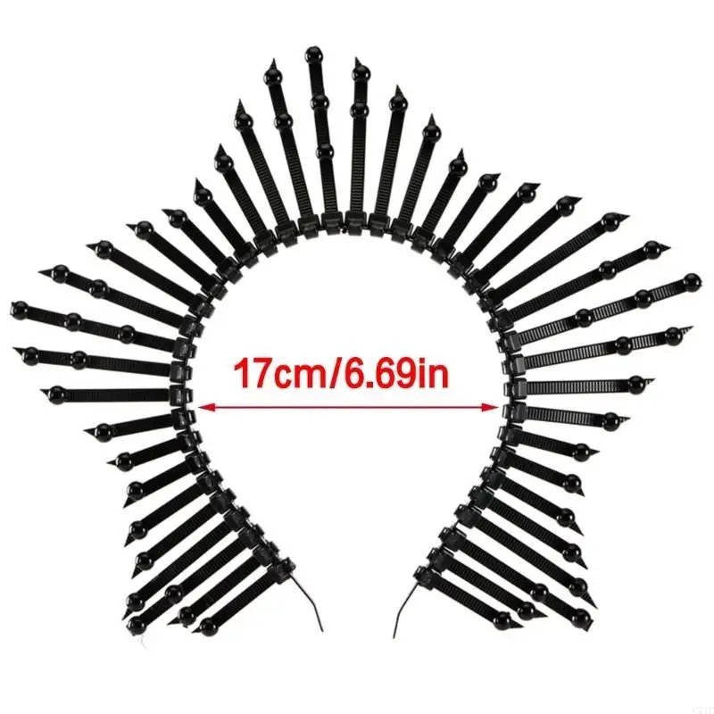 C71F Tocado Formal Tiaras Iglesia Diadema Mujer Decorativa para Cabello