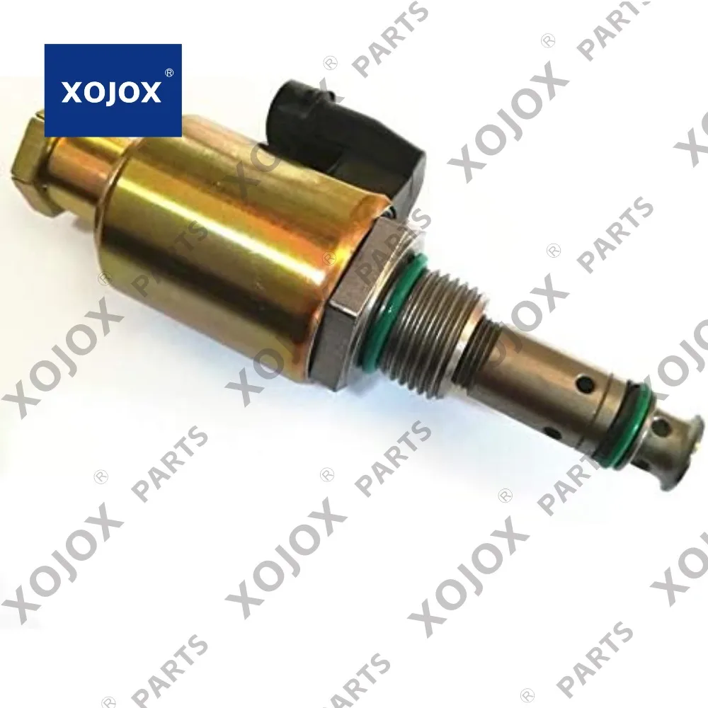

XOJOX Oil Pump Solenoid Valve 122-5053 1225053 F81Z9C968AA 1841217C91 F5TZ9C968AA 1836412C91 For Excavator 322C 325C 325L 24V