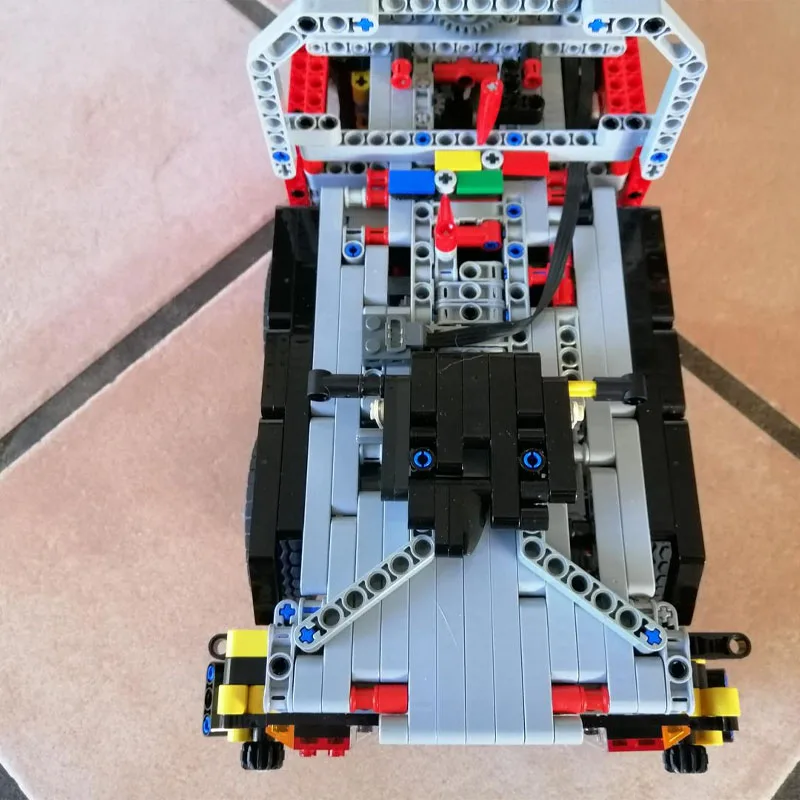 MOC-78791 New City Crane Truck Building Blocks Model, 2433 Parts, Creative Toy Gift for Boys, Children, Birthday, and Christmas