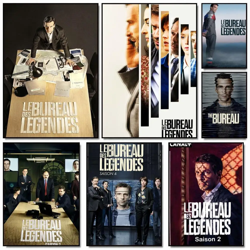 tv series T-The Bureau-U Poster Removable Wall Sticker for Home Cafe Bar Office Interior Decor