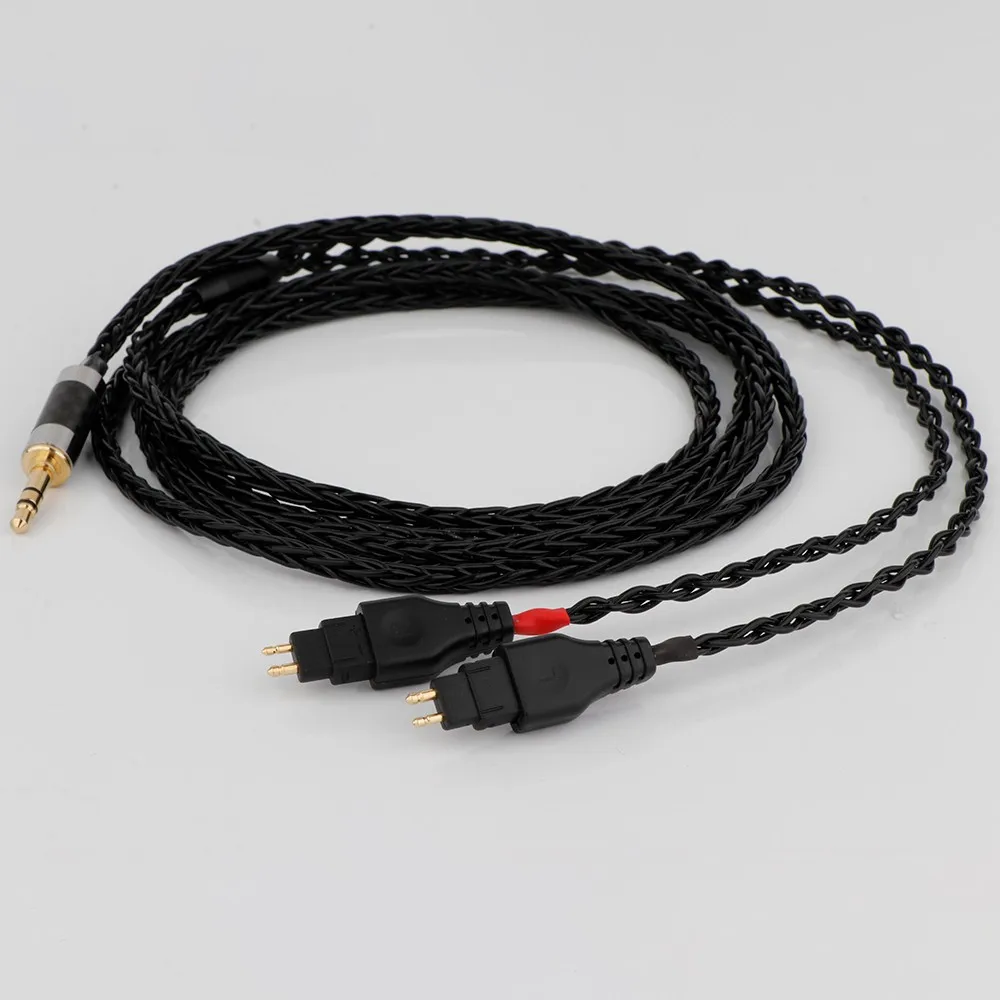 8Cores 7N OCC Earphone Cable headphone cable for HD580 HD600 HD650 HDxxx HD660S HD58x HD6xx Headphone