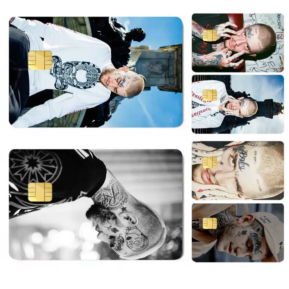 Lil Peep Hellboy-y Love Rapper  Credit Card HD Stickers Premium matte film effectively prevents fingerprints and daily abrasion.