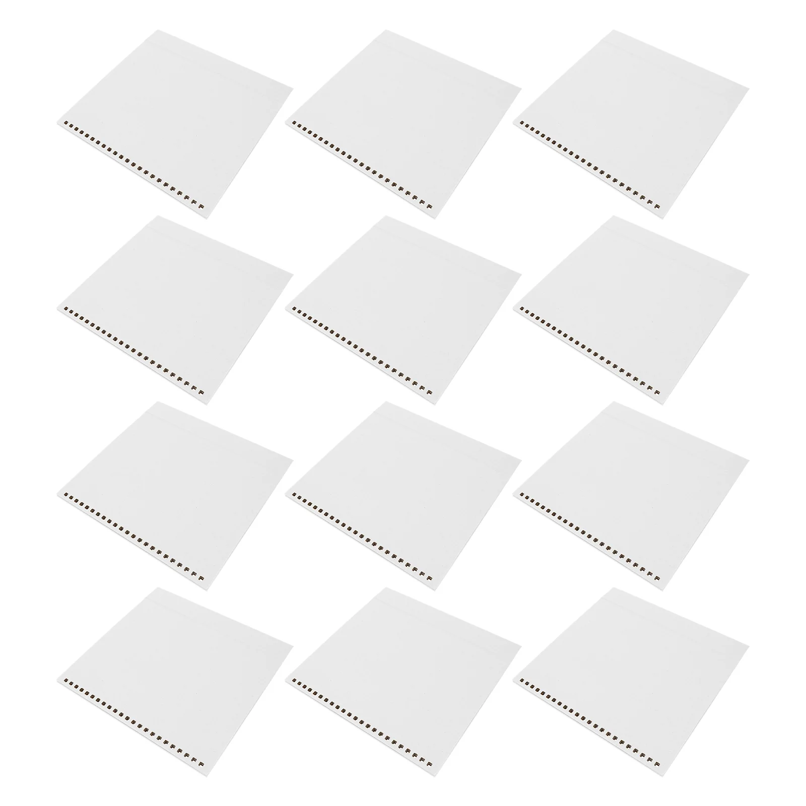 

12 Pcs Pocket Desk Calendar Blank Base Calendars Small Pearl Paper Mini Standing Making Rack Stable