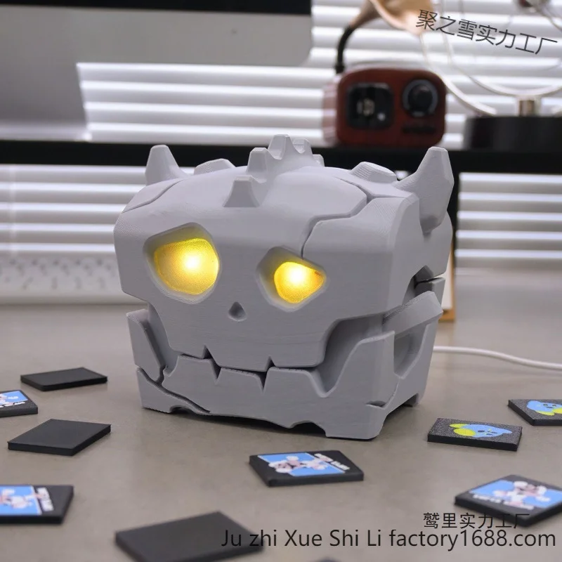 صندوق الكنز التنفس من البرية أسطورة صندوق الكنز لعبة خرطوشة صندوق تخزين الاهتزاز التحكم الصوتي لعبة مجسمة حلية #1