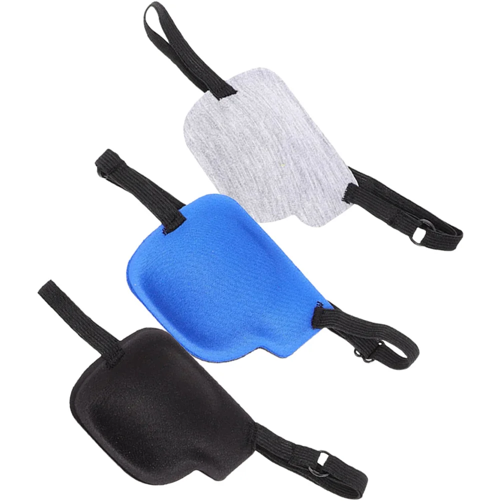 3Pcs 3D Eye Mask Compact Adjustable for Daily Use Outdoor Eye Protector Wear-Resistant Comfortable Long-Term Wearing Design