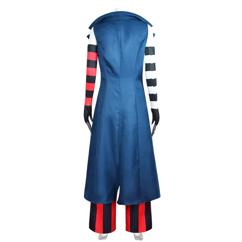 Adult Anime Hazbin Velvet Cosplay Costume Vest Pants Uniform Gloves Role Play Outfits Fantasy Halloween Carnival Party Suit