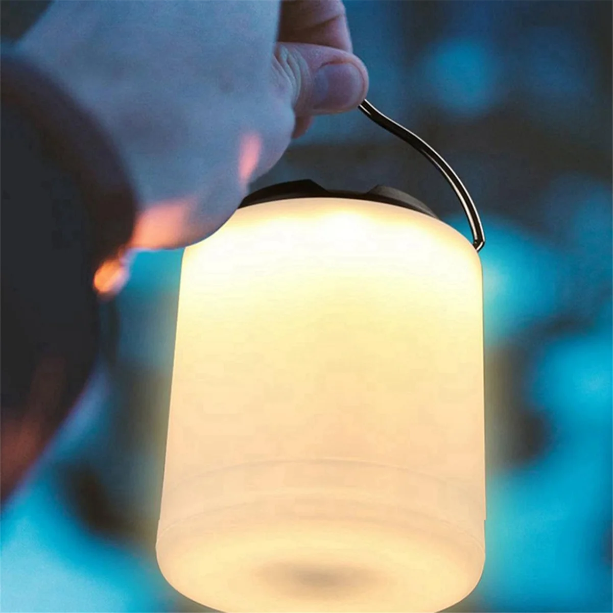 A72Z Plug-in Camping Hand Light Outdoor Super Bright Przenośna lampka nocna Oświetlenie awaryjne Przenośna lampka ręczna, A