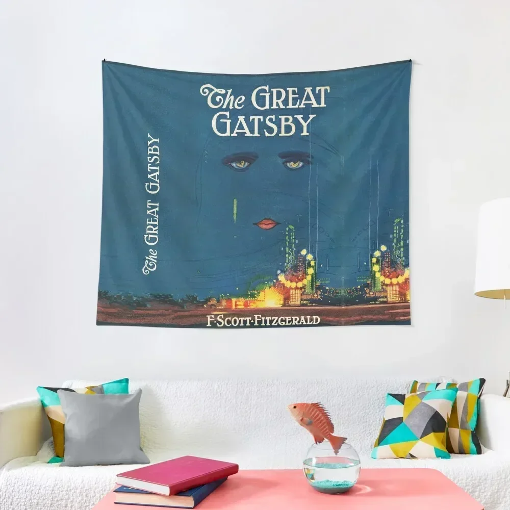 The Great Gatsby | Vintage Book Cover Tapestry Room Decoration Korean Style Home Decoration Accessories Tapestry