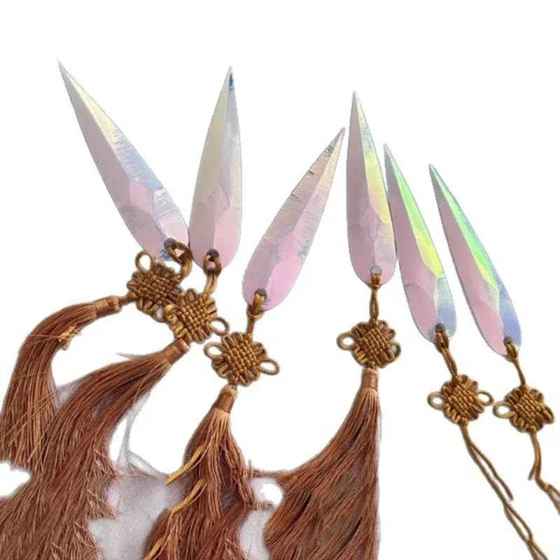 Zoey Cosplay Costume Darts Props for Demon Hunters KPop, 3D Handheld Weapons Boomerang Accessory Halloween Disguise Roleplay