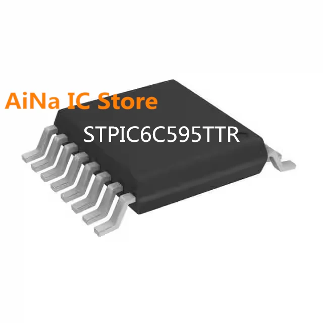 10PCS~50PCS STPIC6C595TTR STPIC6C595 ST6C595 TSSOP16 New register chip