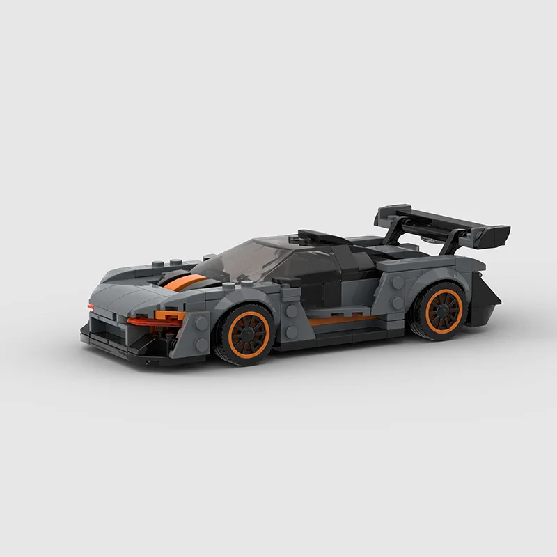

MOC Senna супер спортивные автомобили строительные блоки кирпичи наборы «сделай сам» подарки игрушки для мальчиков и девочек и взрослых 285 шт.