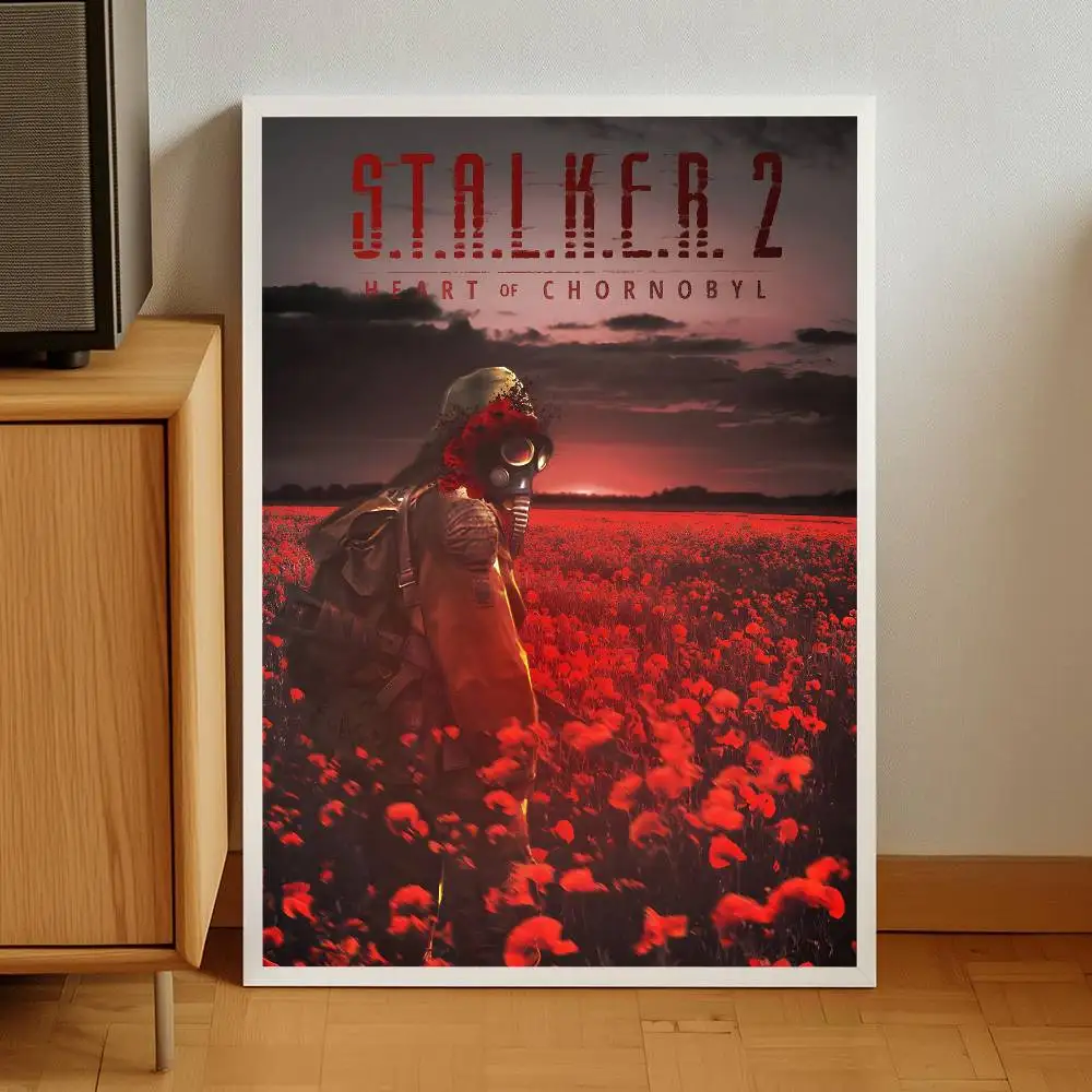 ملصقات STALKER 2 Heart of C-Chornoby ذاتية اللصق مناسبة لأي سطح جدار مقاوم للماء والرطوبة #5