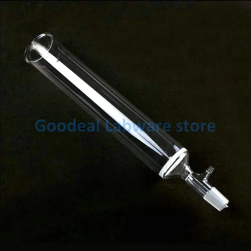 1pcs Lab Glass Open Mouth 300mm Chromatography Column with Sand Plate 19/24# Extraction Chromatography Column