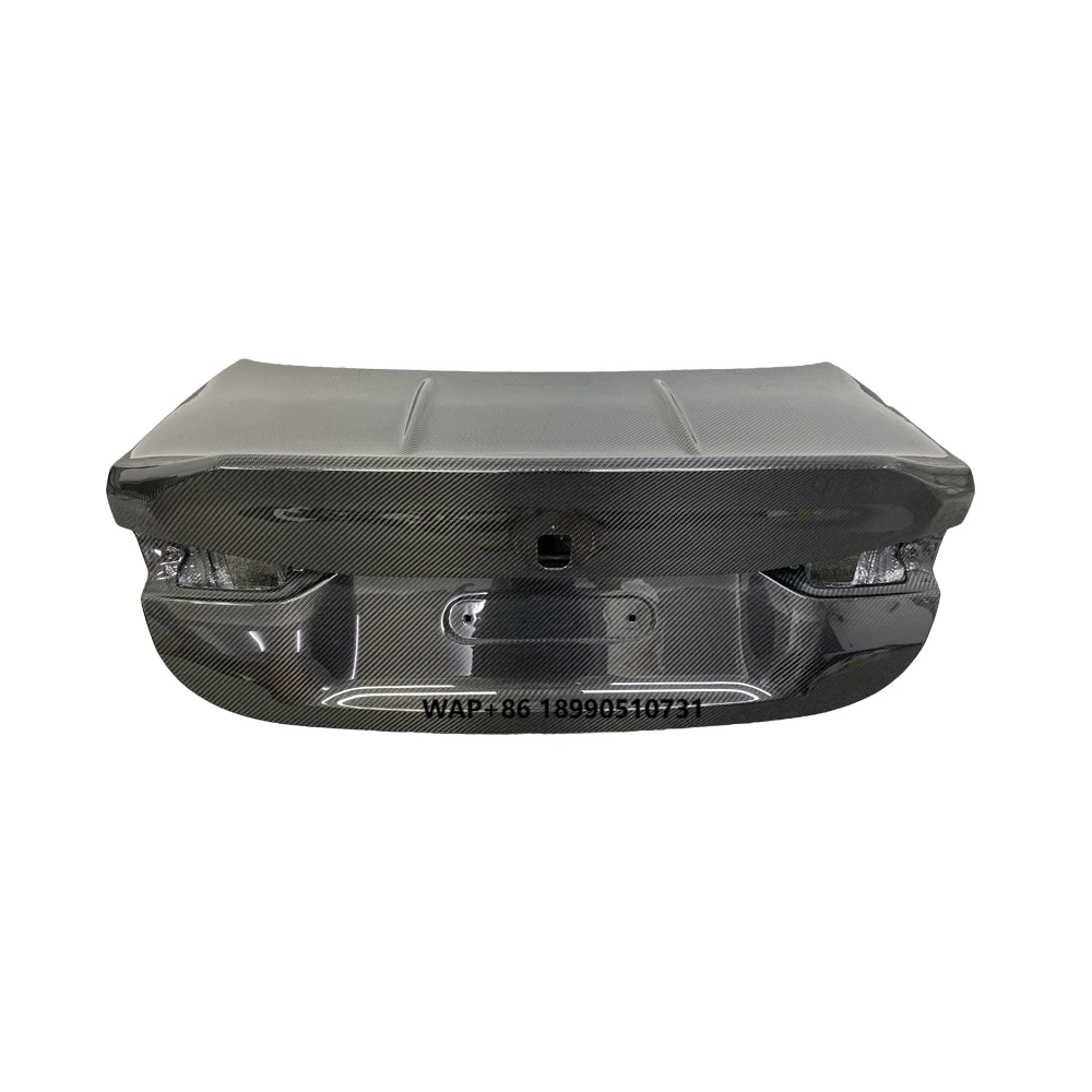 

CSL Style Carbon Fiber Rear Trunk Boot Lid Cover for M4 G82