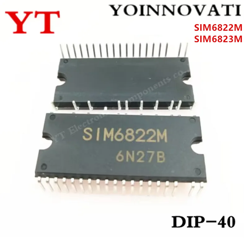 2PCS SIM6822M SIM6823M SIM6822 SIM6823 DIP-40 Best quality