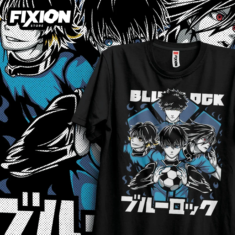 Manga T-shirt Blue Lock [N] L#01 Anime Tee