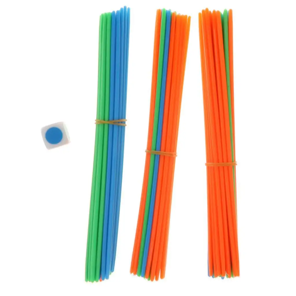 100pcs. Mikado Game Development Toys for Family Party Camping And