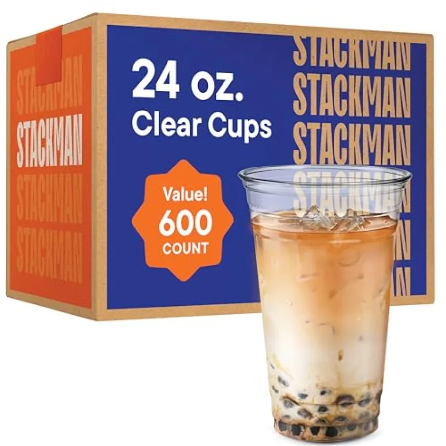 24 Oz Clear Plastic…