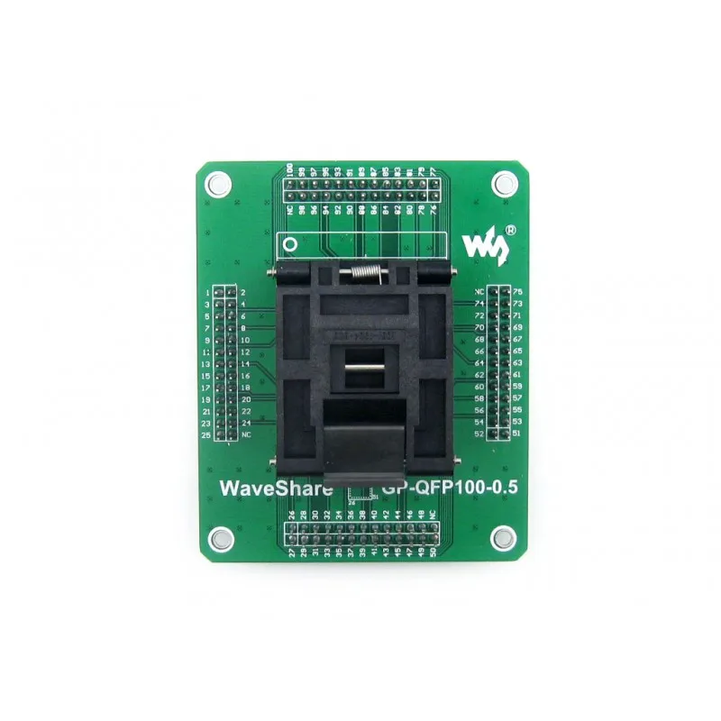 WaveshareGP-QFP100-0.5, adattatore programmatore