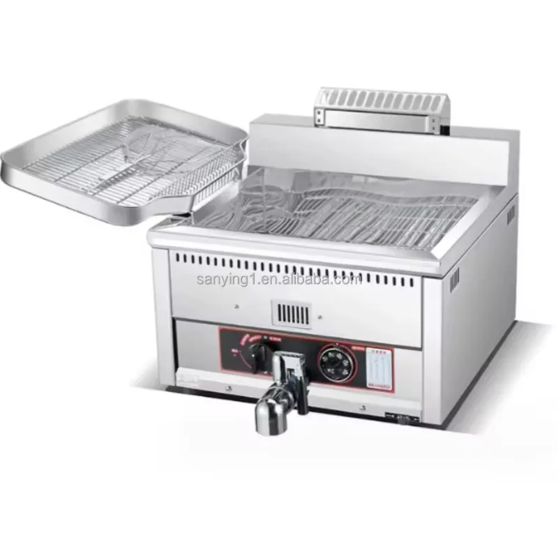 High Quality Household Desktop Stainless Steel Electric Multi-functional Chicken French Fries Deep Fryer