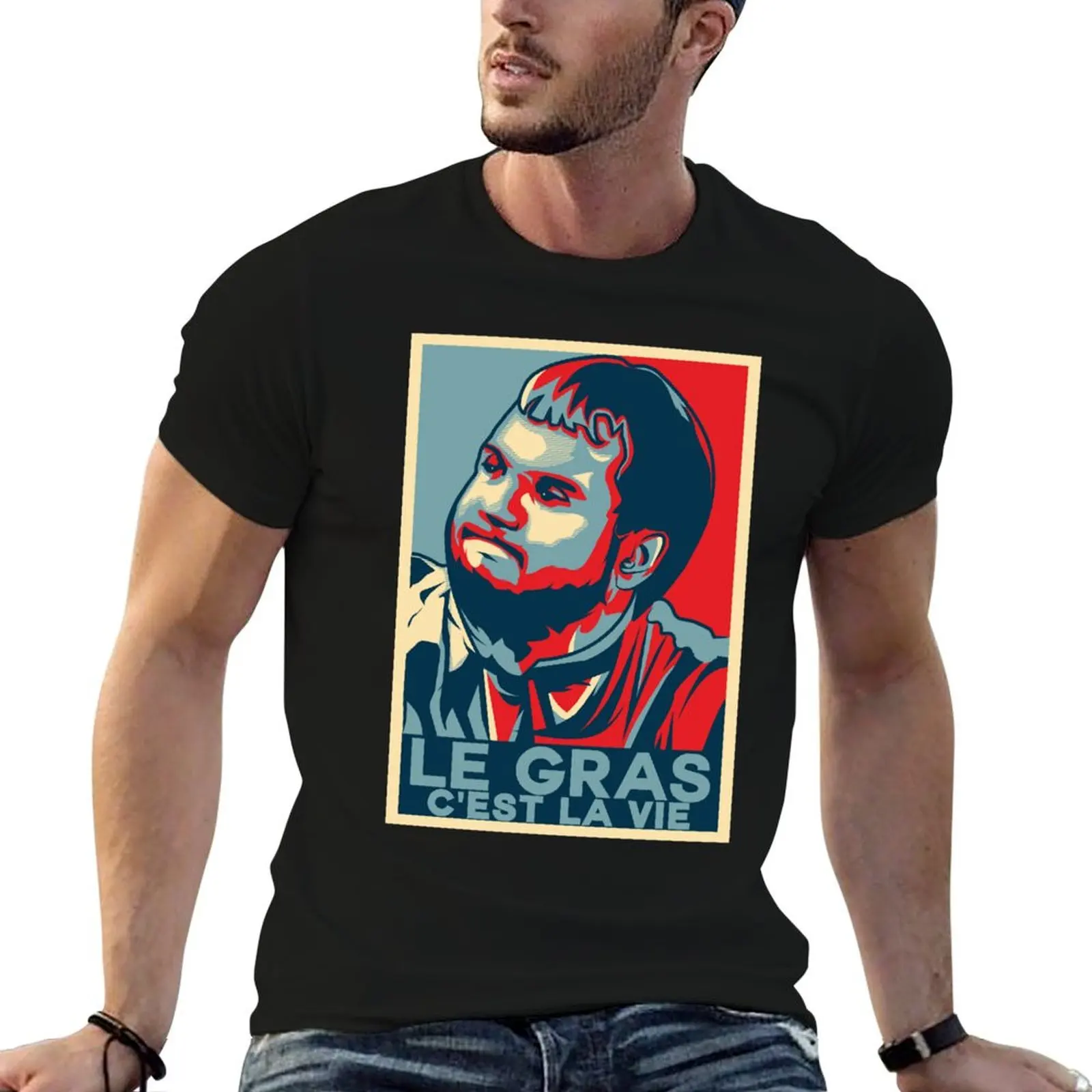 Karadoc-Kaamelott Tee Cestlavied T-Shirt Relaxed Casual Short Sleeve Tee