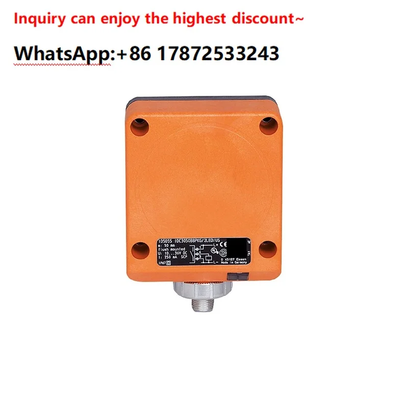 ID5058 50mm PNP NO+NC Inductive Proximity Sensor, Embedded, IP67， Dual LED, short circuit and reverse polarity protection