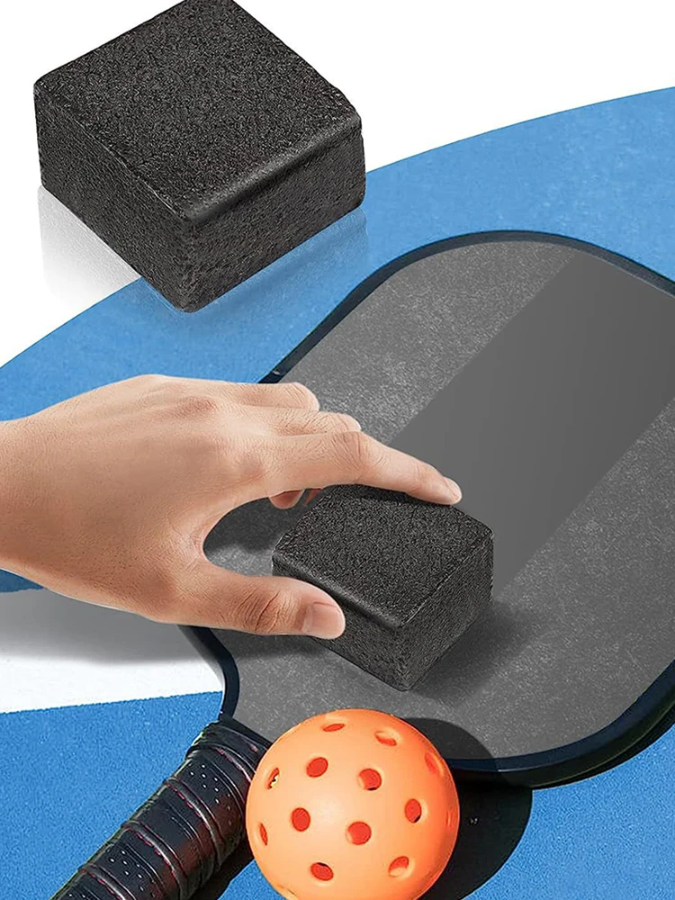 Pickleball Paddle Gum Verwijder Bal Residu Vuil Klein Snel en Gemakkelijk Rubberen Bar Koolstofvezel Pickleball Peddels Cleaner